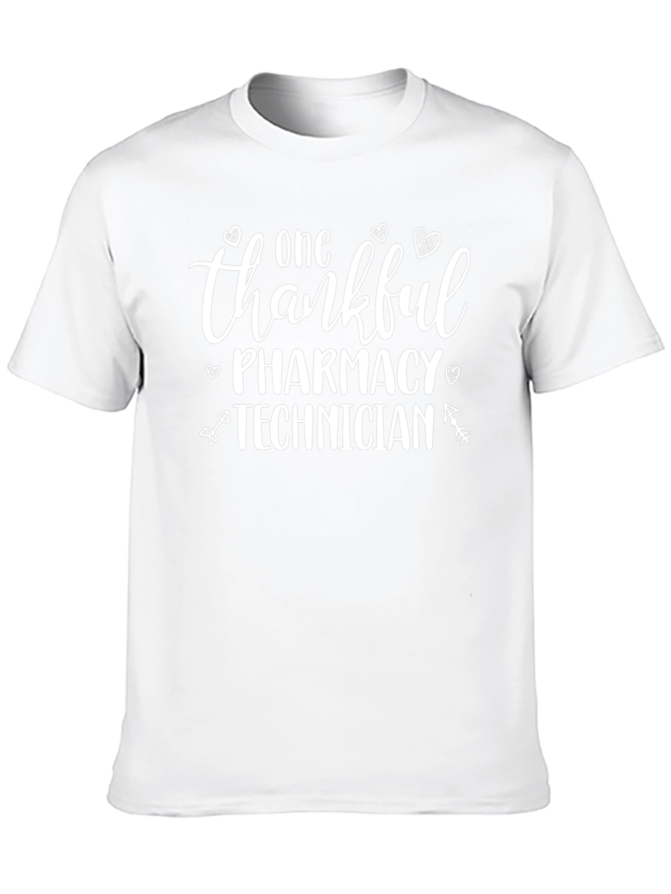 Thankful Pharmacy Technician T-Shirt - Black