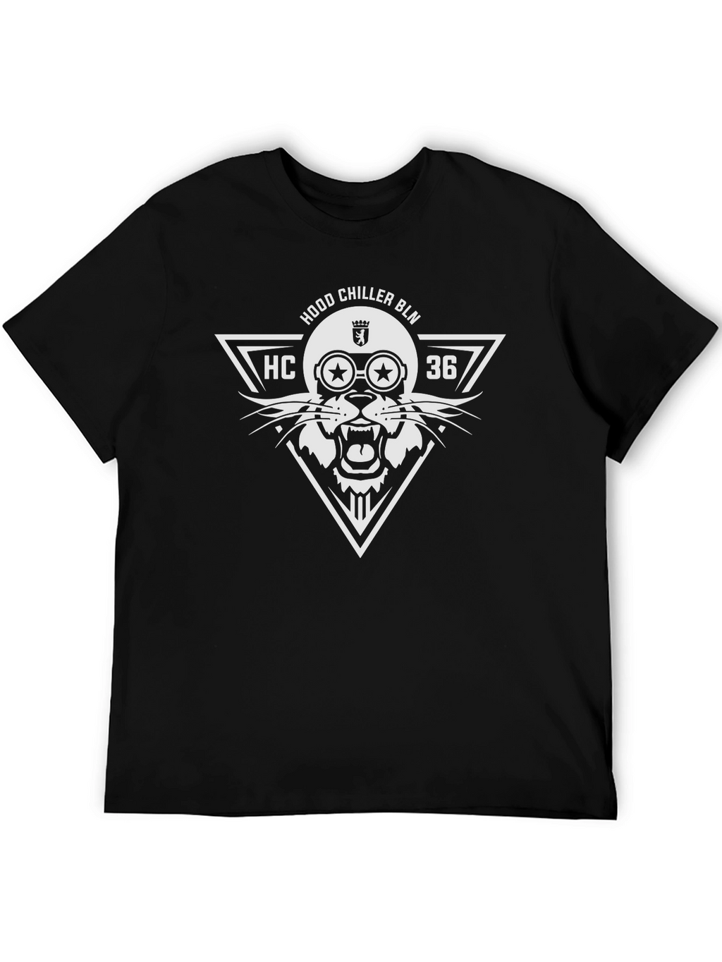 Hood Chiller BLN Graphic Tee - Black Cotton