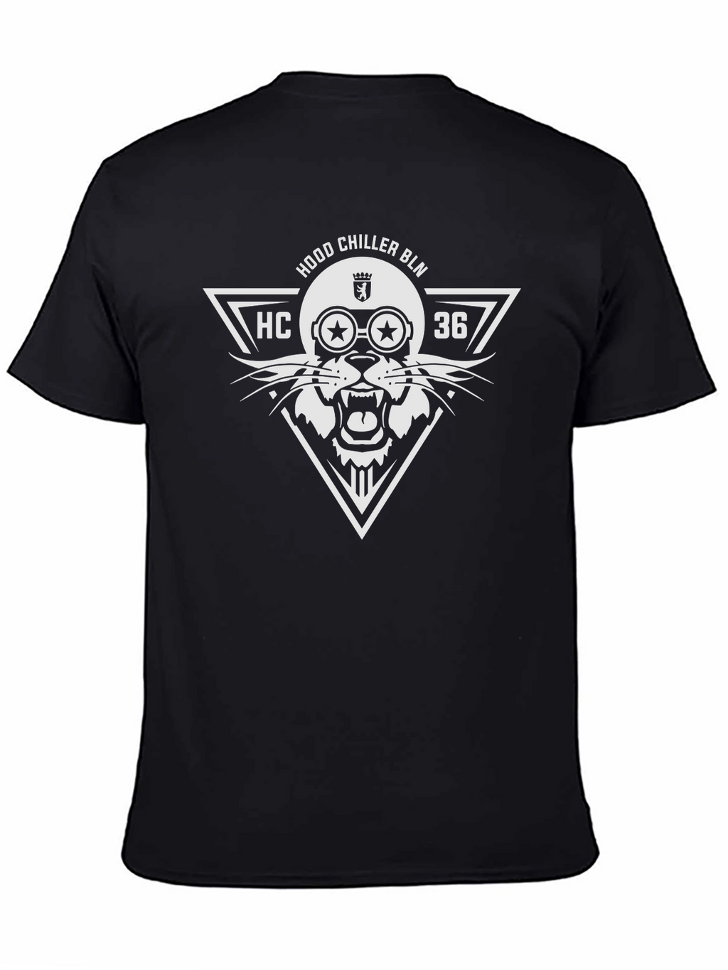 Hood Chiller BLN Graphic Tee - Black Cotton