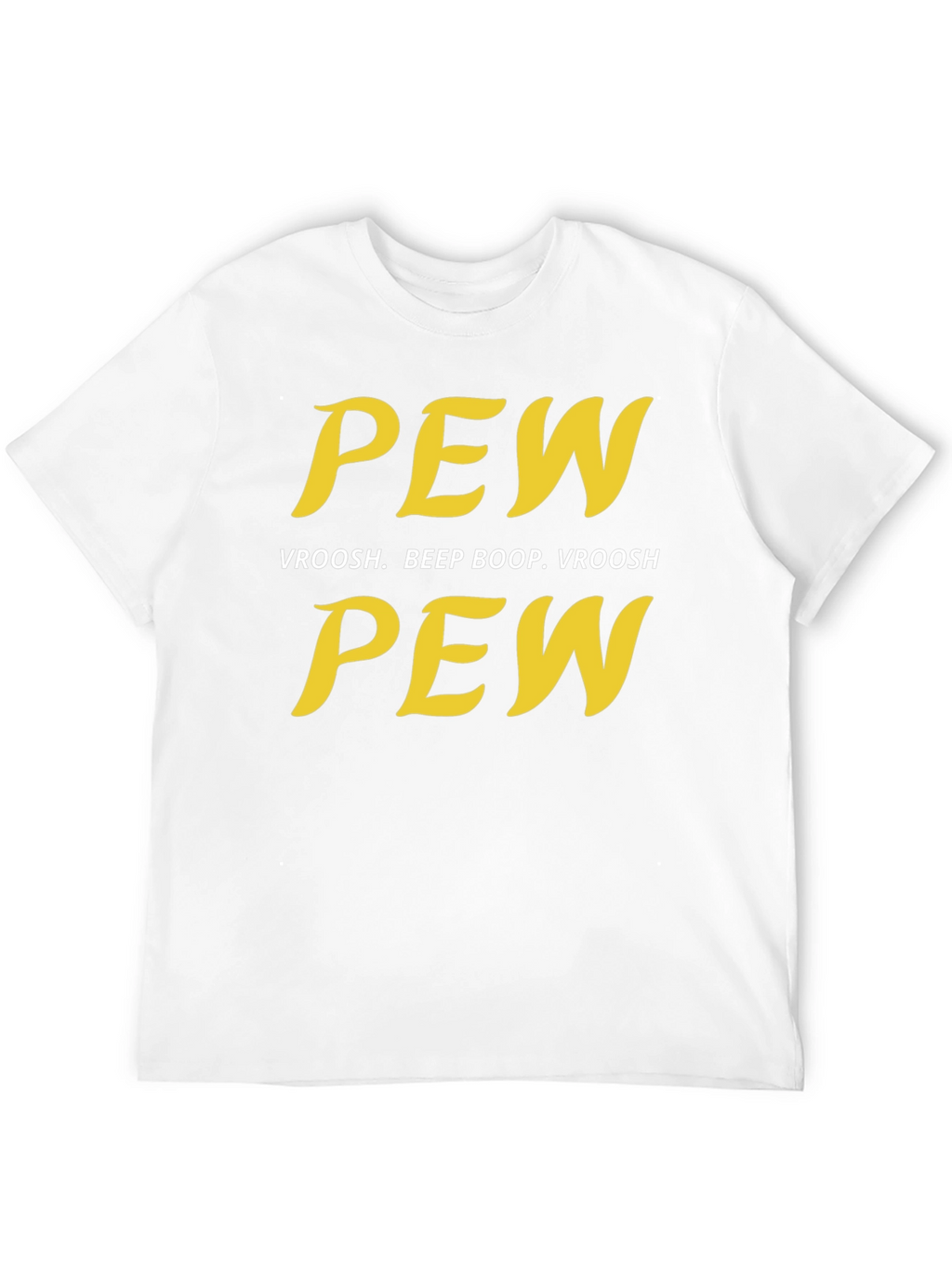 Pew Vroosh Mens Graphic Tee