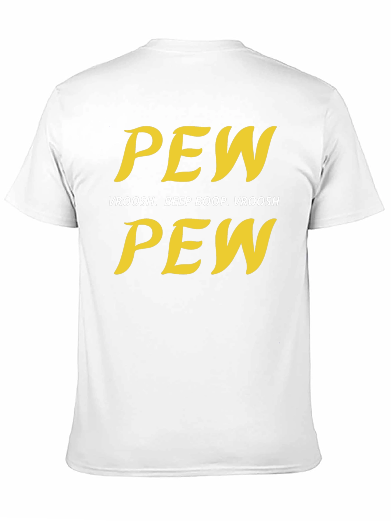 Pew Vroosh Mens Graphic Tee