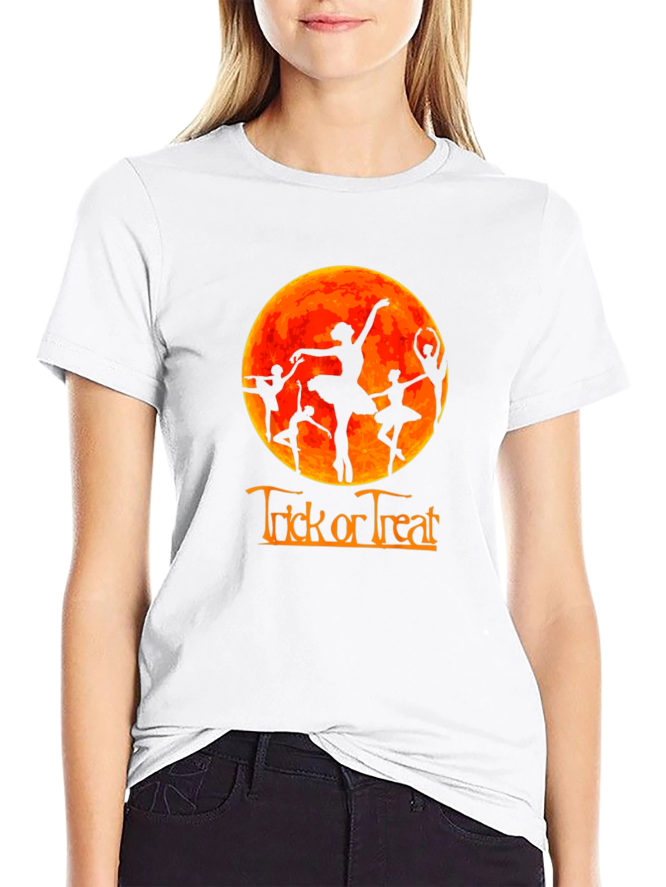 Halloween Ballerina T-Shirt - Trick or Treat Dance