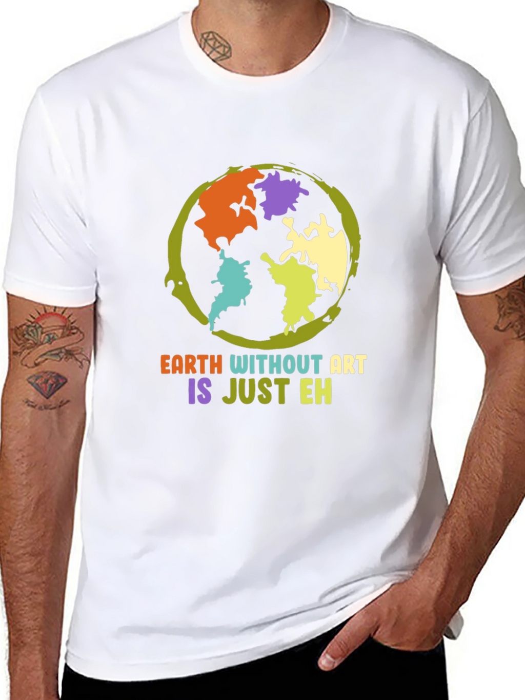 Earth Without Art T-Shirt - Artistic Statement