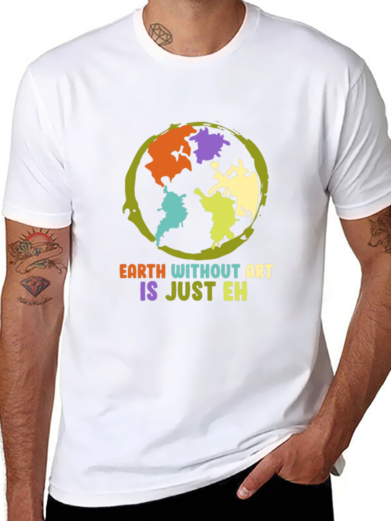 Earth Without Art T-Shirt - Artistic Statement