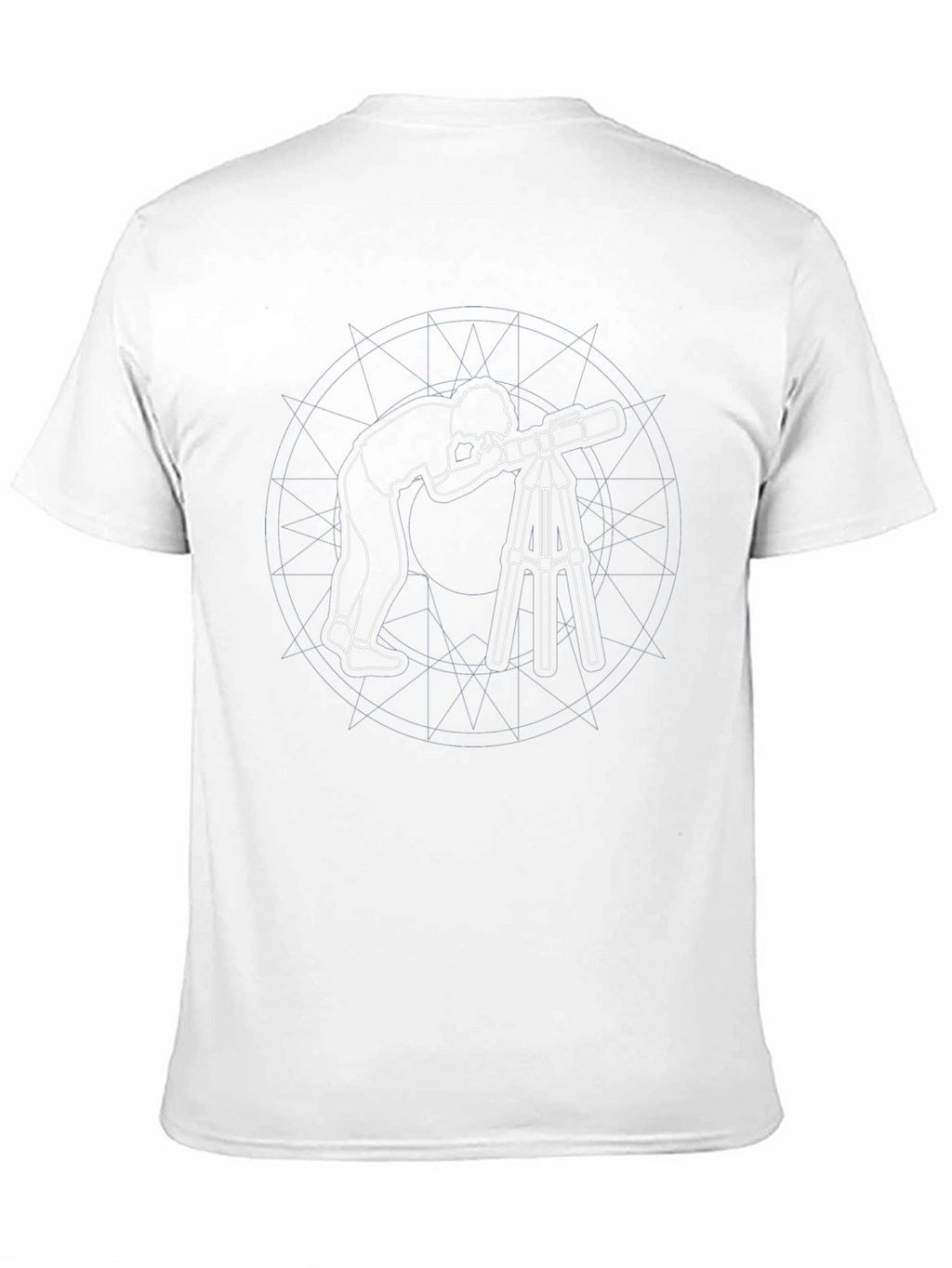 Astronomer Graphic Tee - Black Cotton T-Shirt