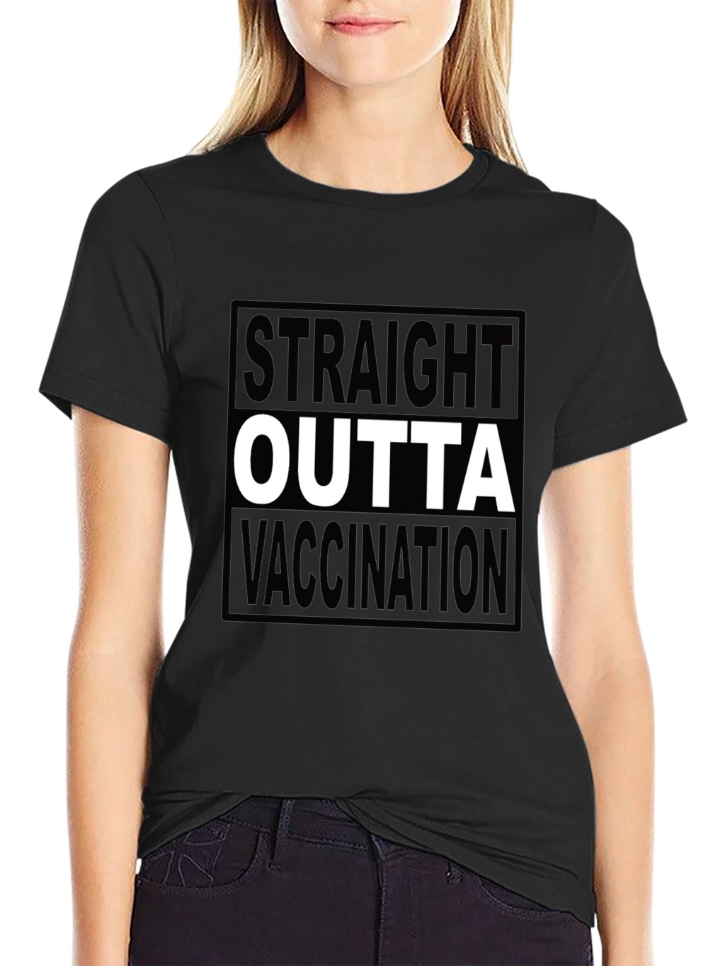 Straight Outta Vaccination T-Shirt