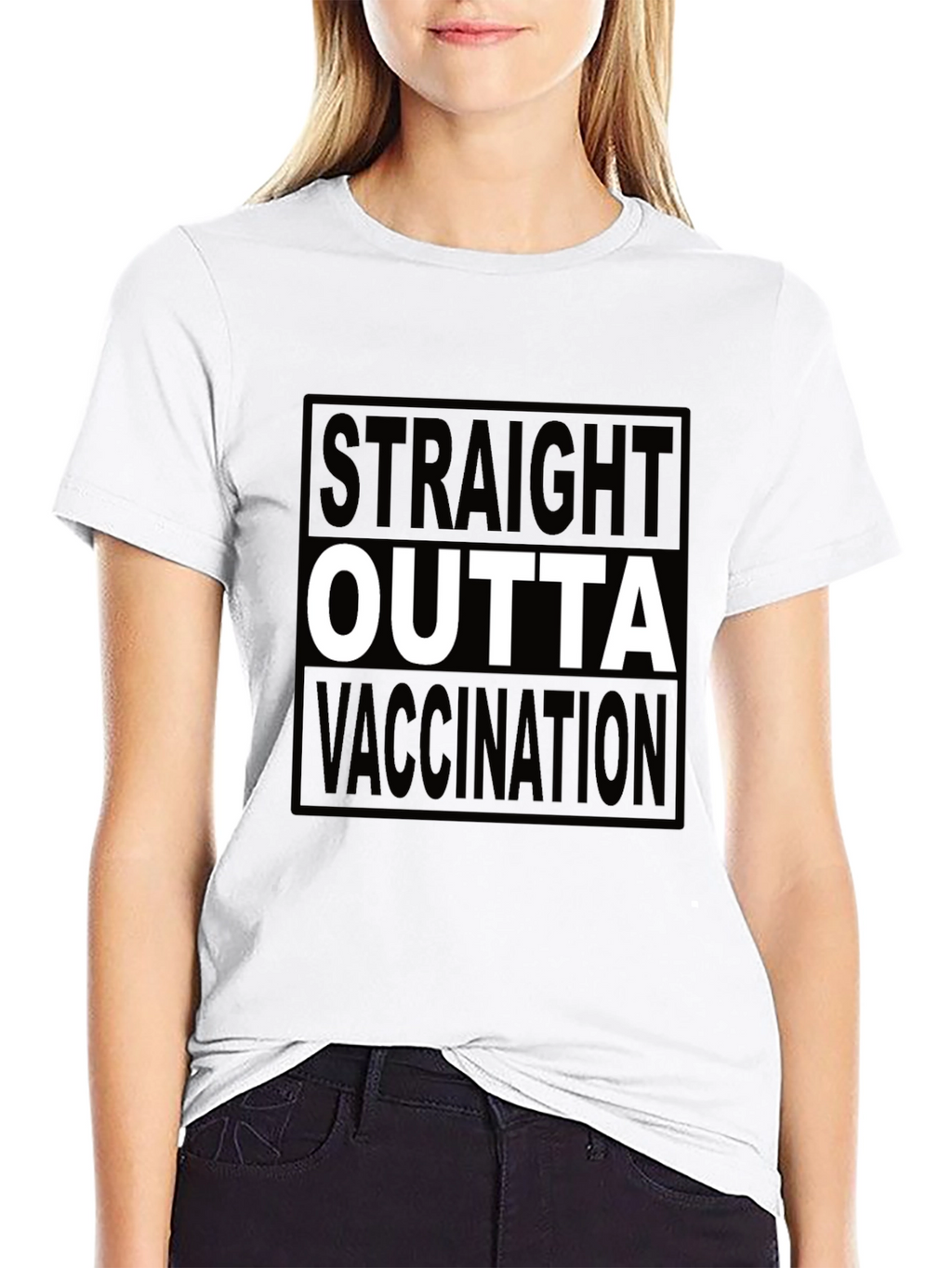 Straight Outta Vaccination T-Shirt