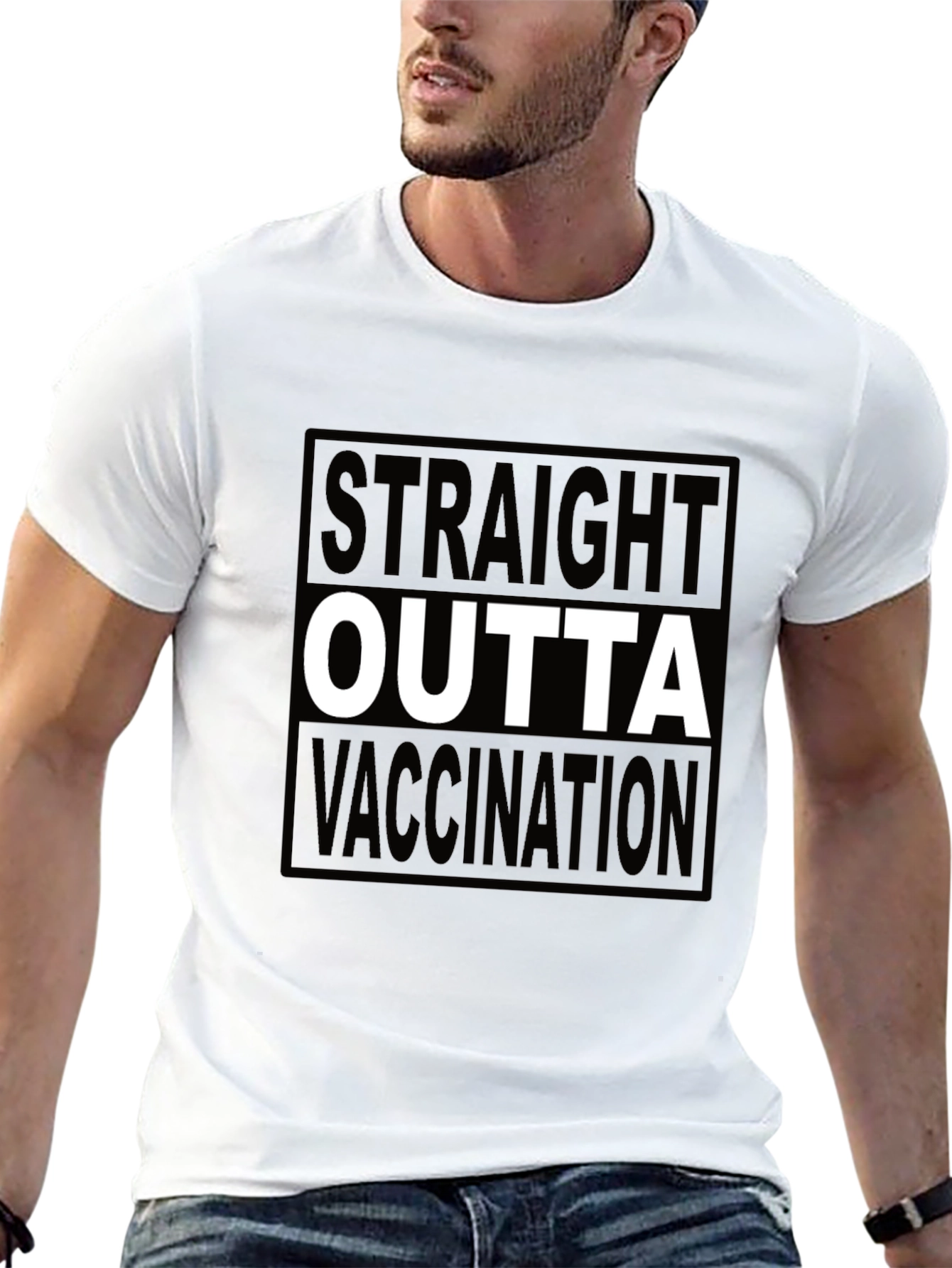 Straight Outta Vaccination T-Shirt