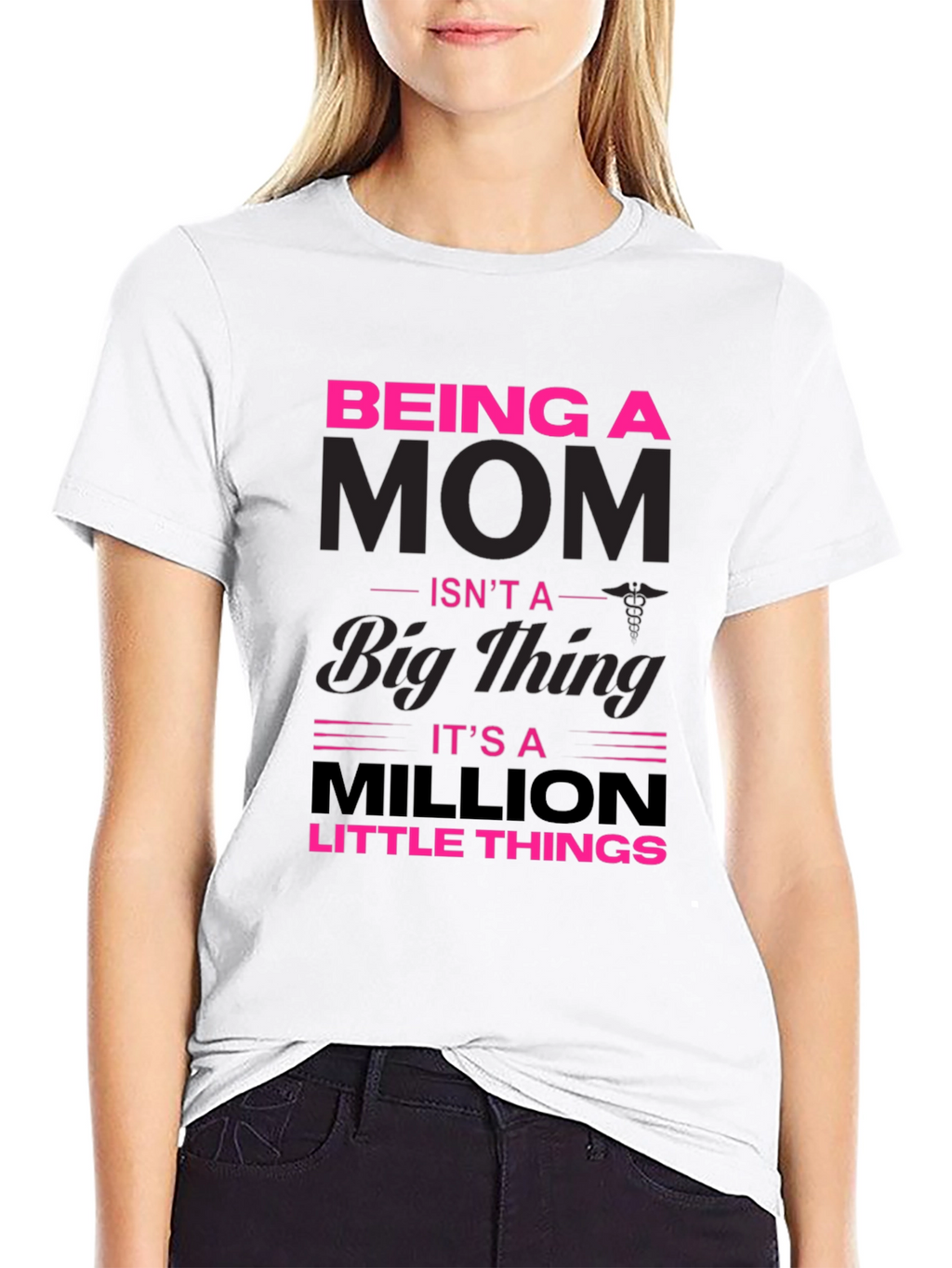 Being A Mom Graphic T-Shirt