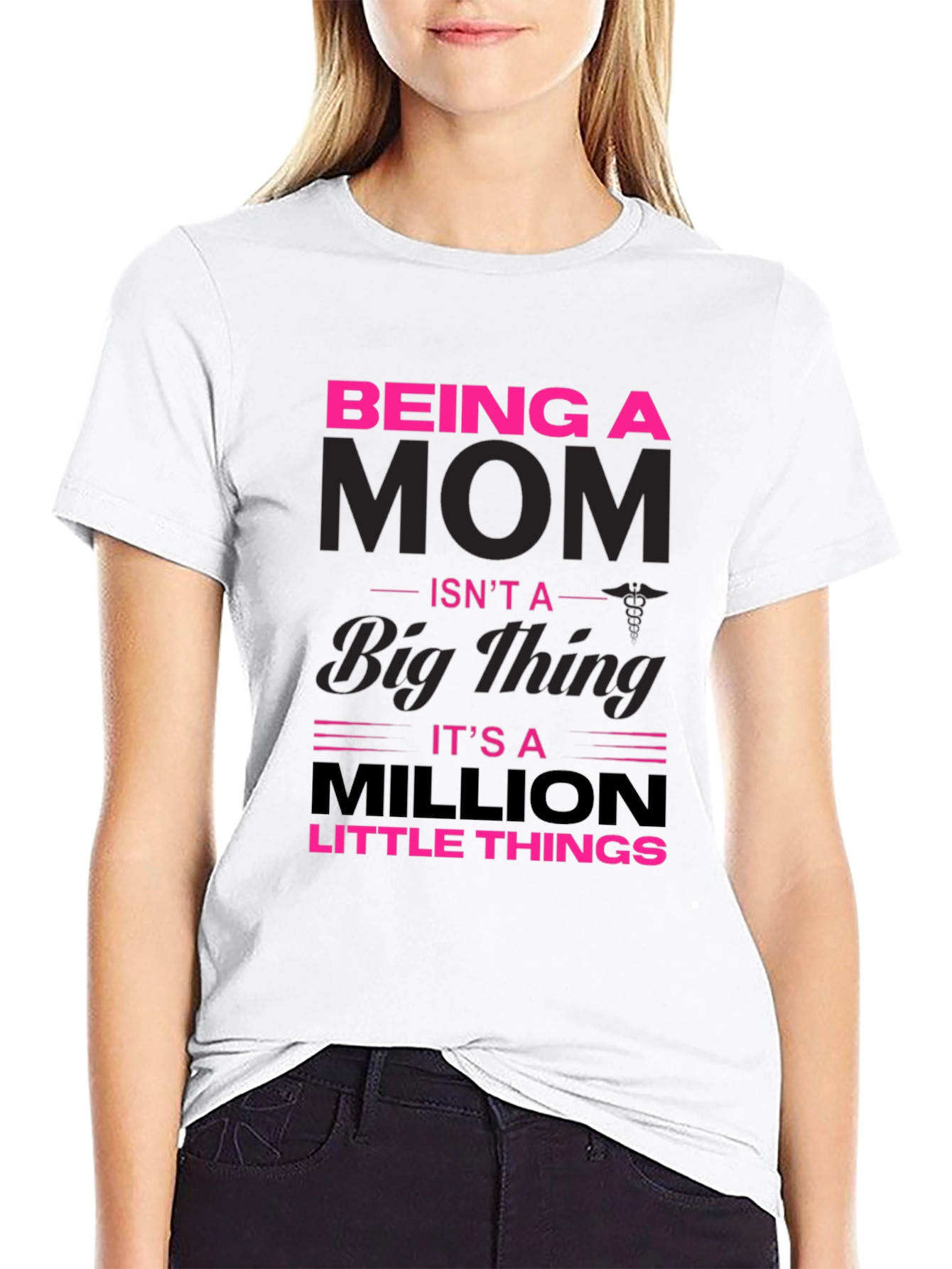 Being A Mom Graphic T-Shirt