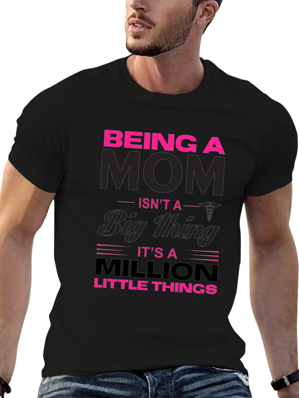 Being A Mom Graphic T-Shirt