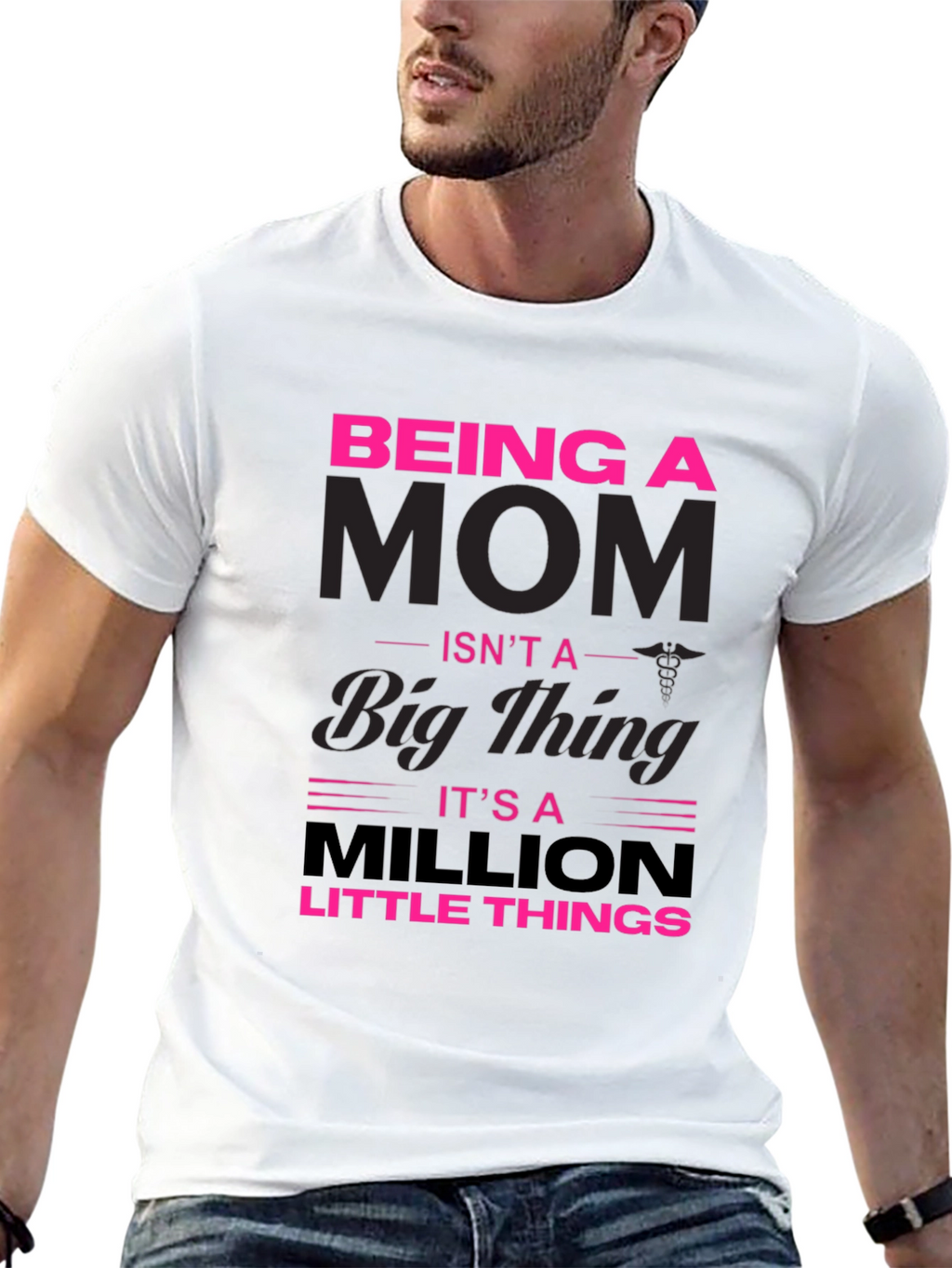 Being A Mom Graphic T-Shirt