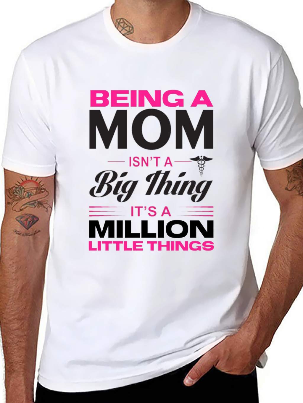 Being A Mom Graphic T-Shirt