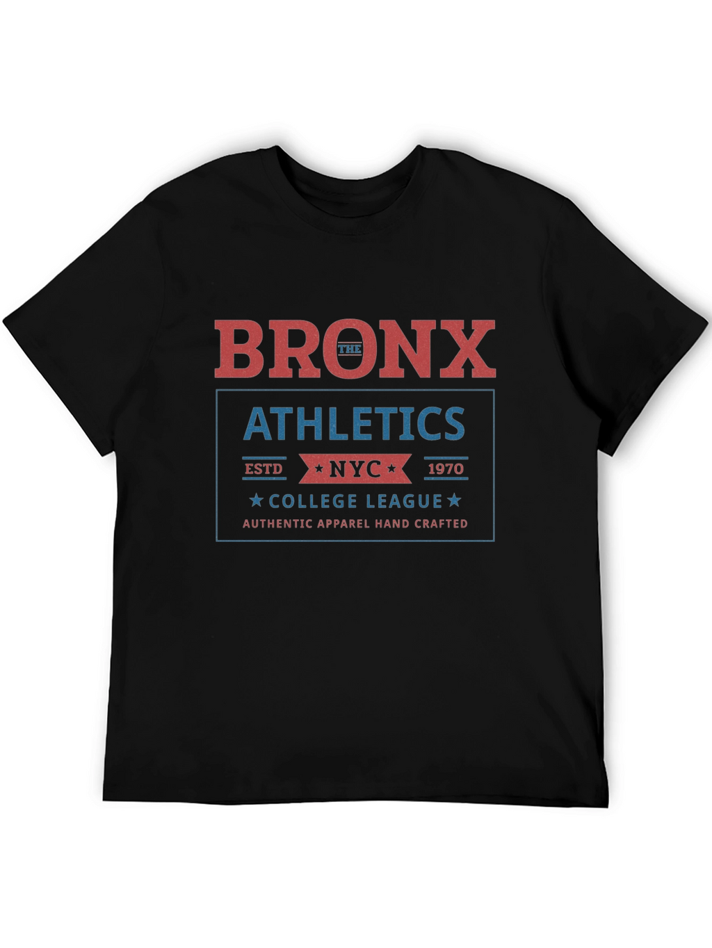 Bronx Athletics Graphic T-Shirt - Retro College League Style