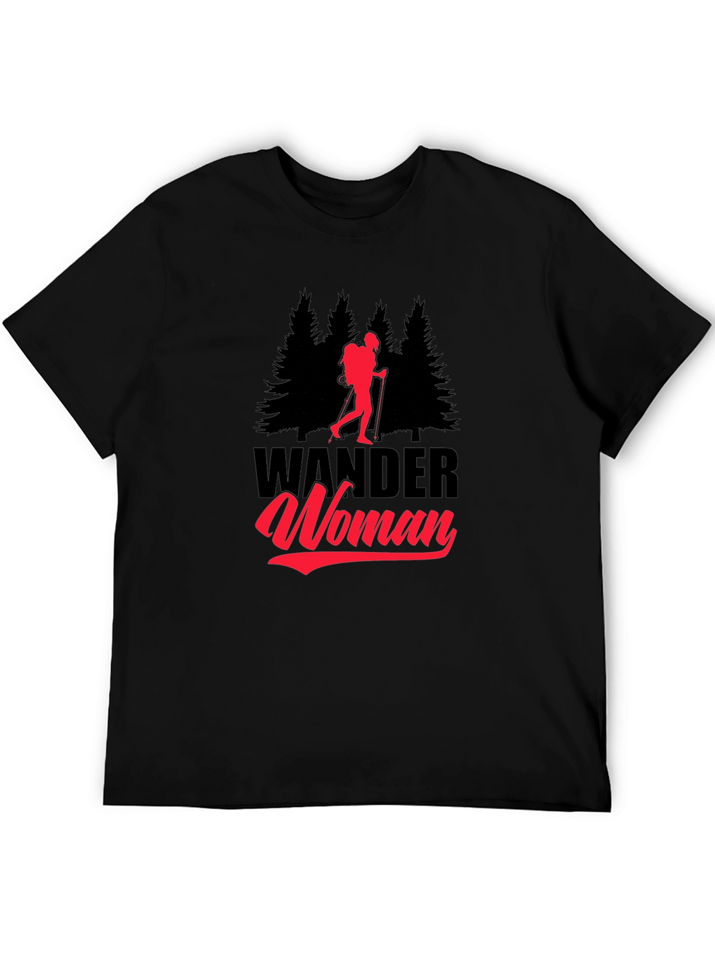 Wander Woman Black Graphic T-Shirt