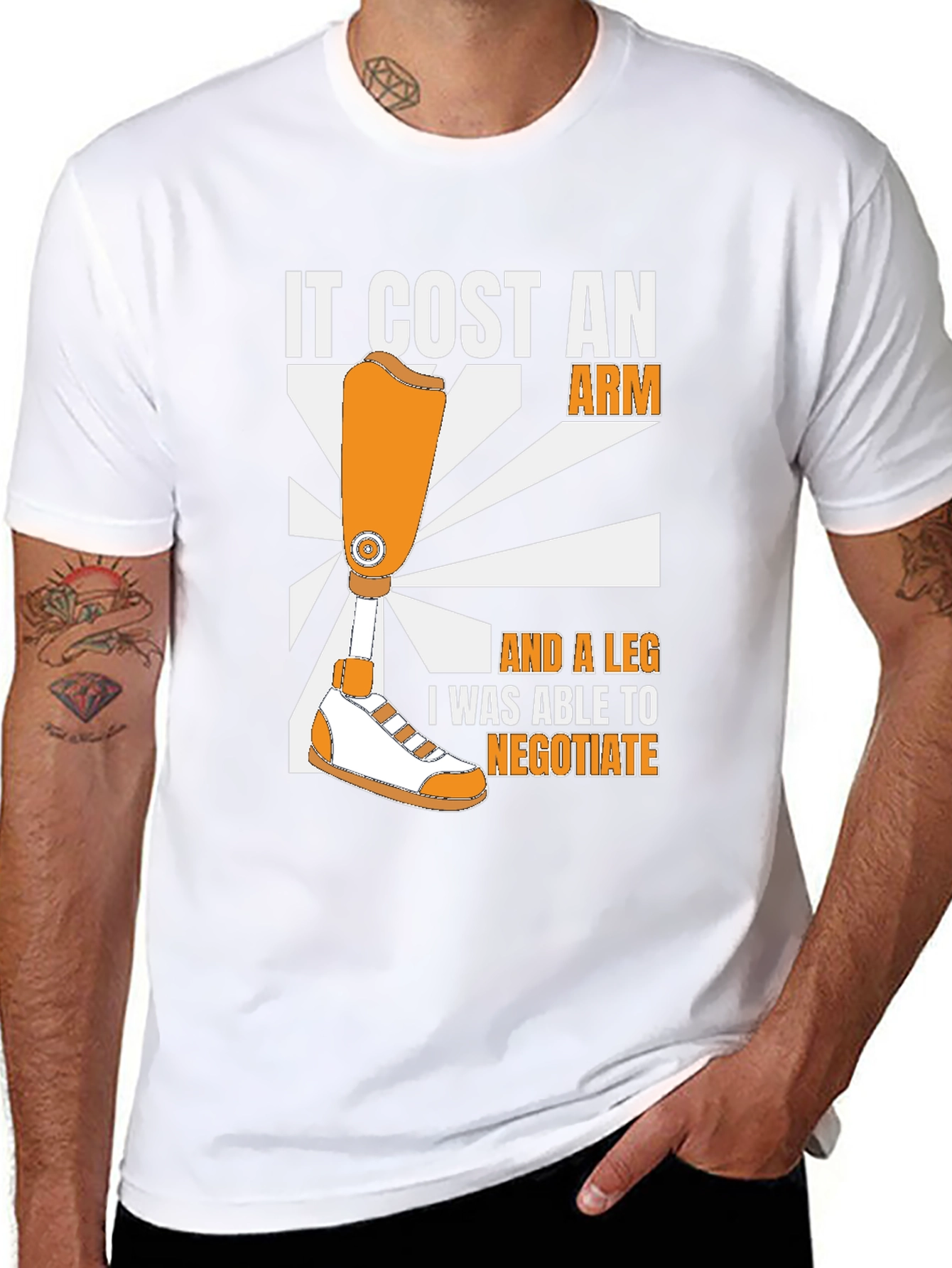 Funny It Cost an Arm Graphic T-Shirt