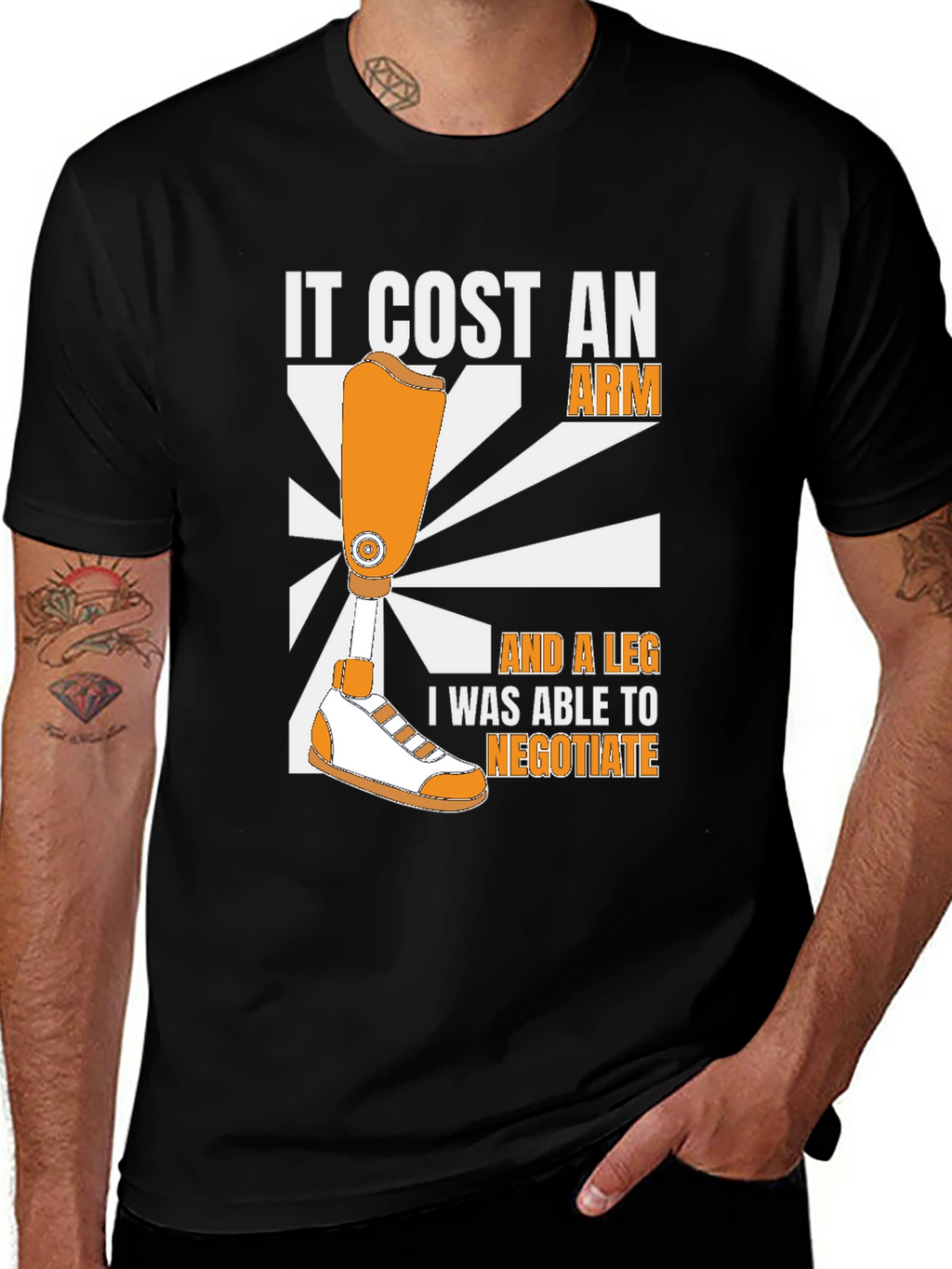Funny It Cost an Arm Graphic T-Shirt