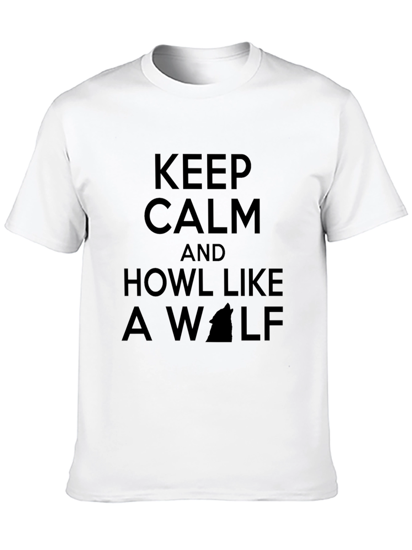 Keep Calm and Howl Like a Wolf T-Shirt