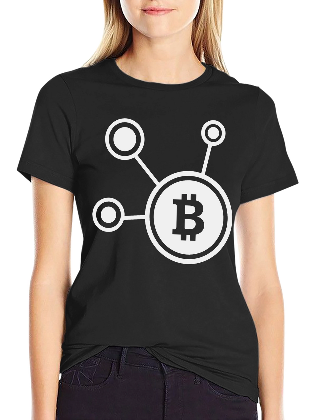 Bitcoin Network Black T-Shirt
