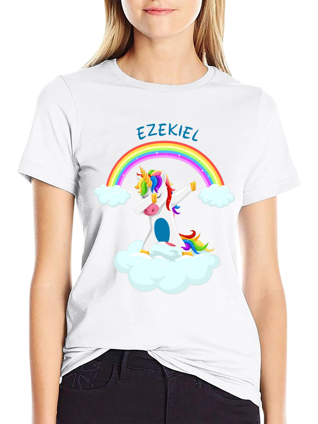 Ezekiel Unicorn Rainbow Dab T-Shirt