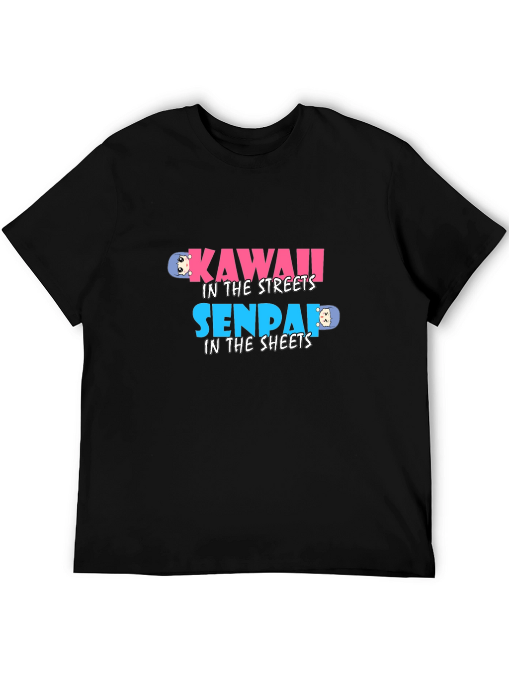 Kawaii Senpai Graphic Tee - Anime Inspired
