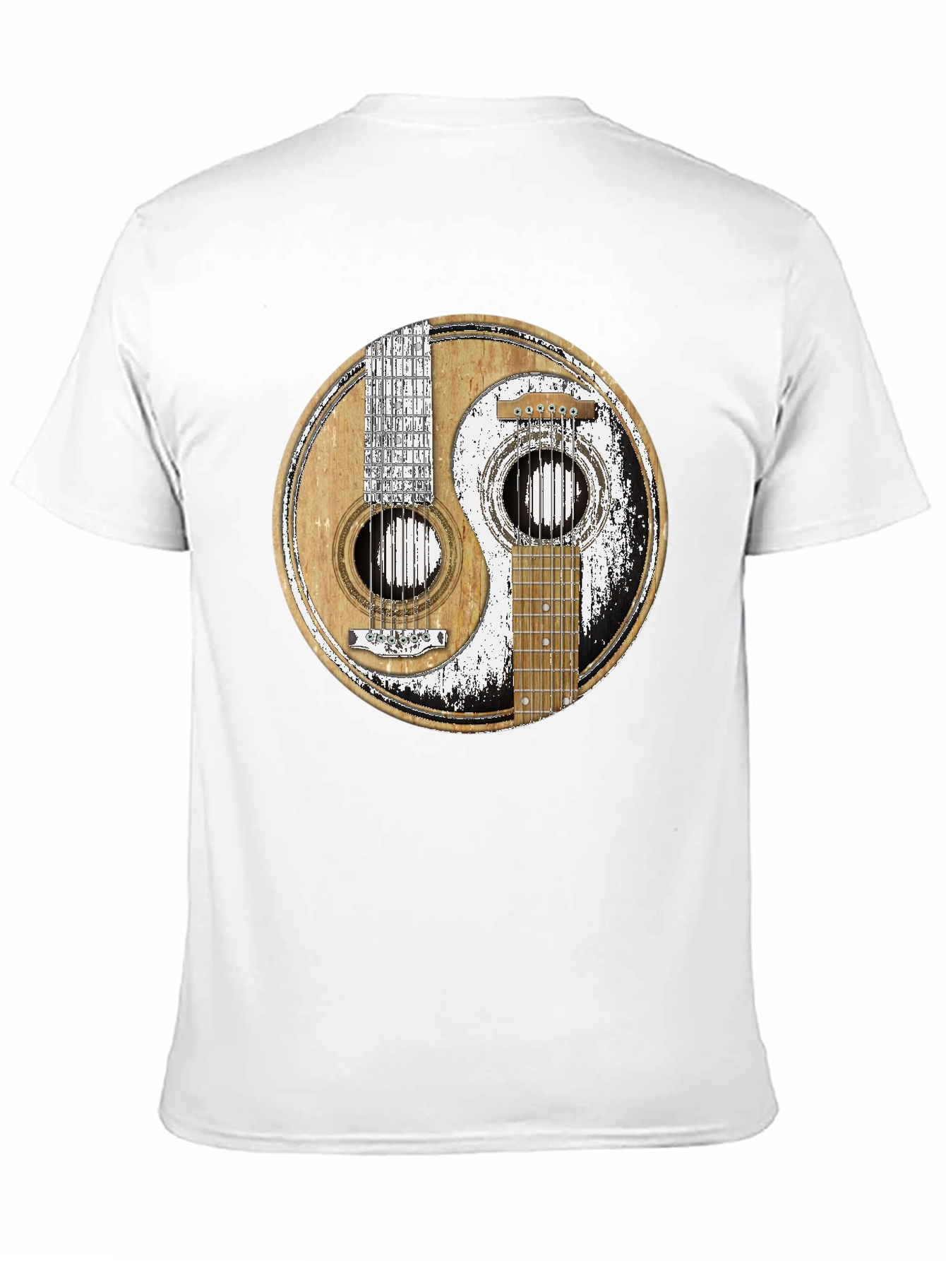 Yin Yang Guitar T-Shirt