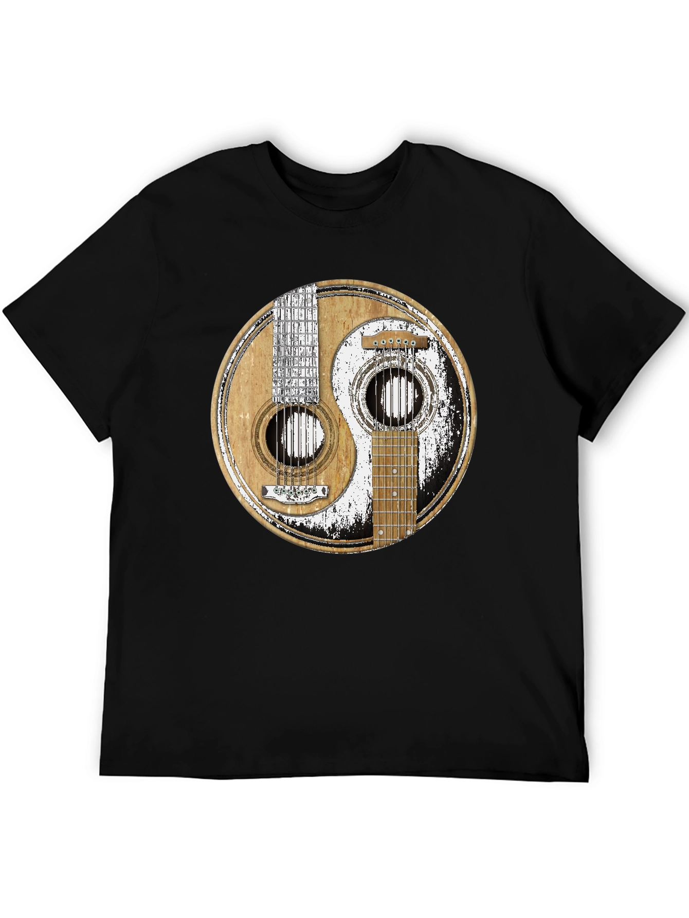 Yin Yang Guitar T-Shirt