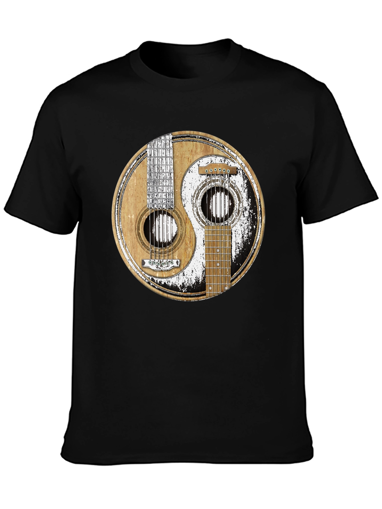 Yin Yang Guitar T-Shirt