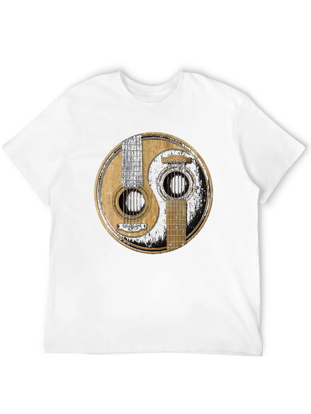 Yin Yang Guitar T-Shirt