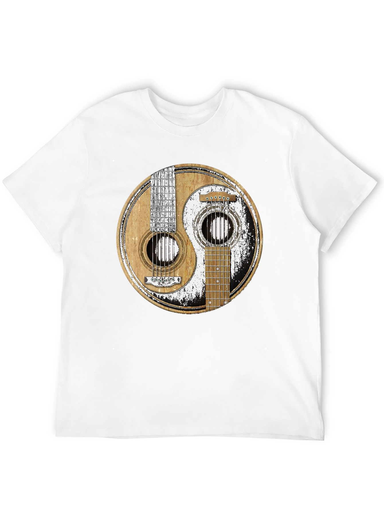 Yin Yang Guitar T-Shirt