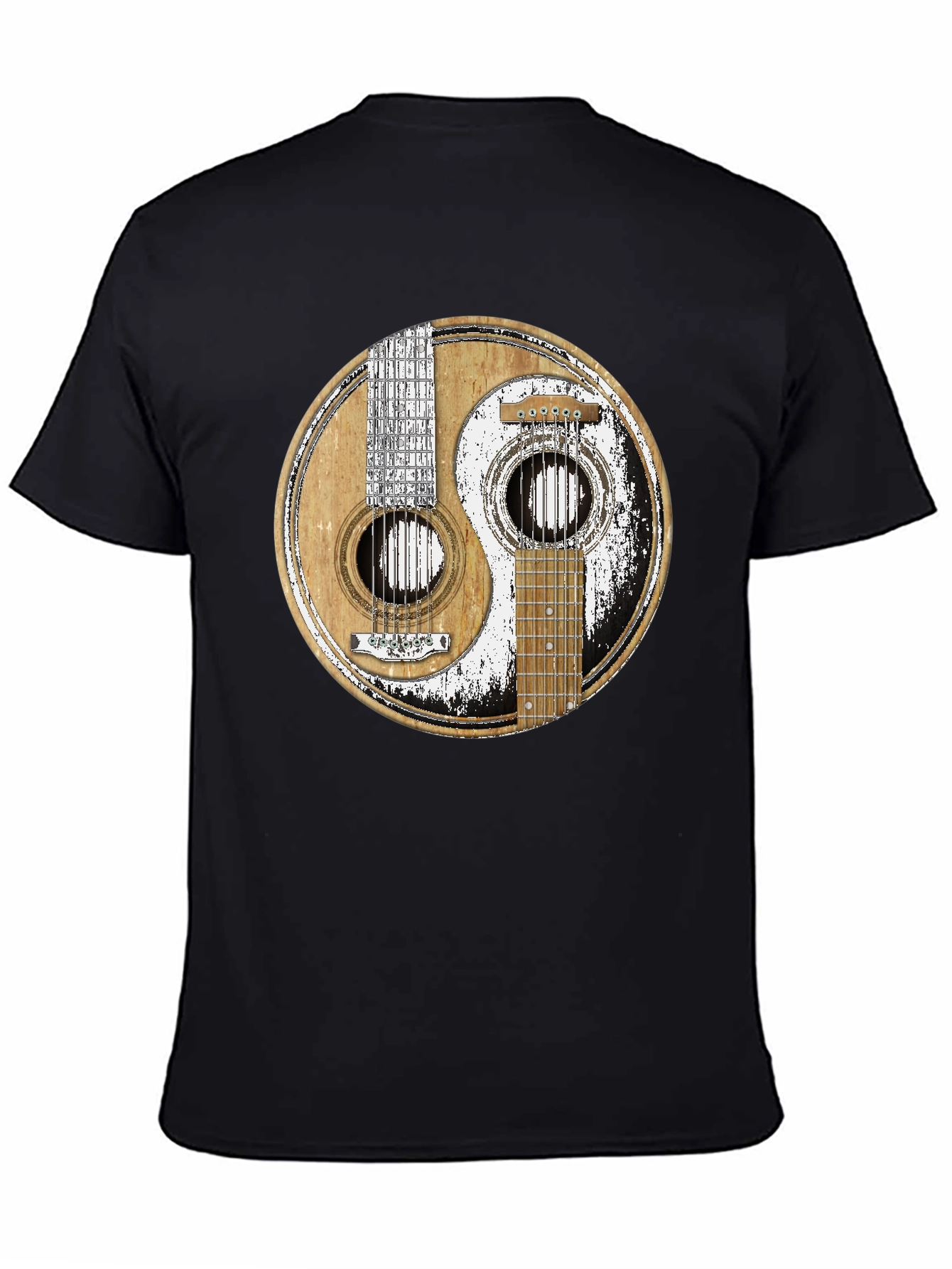 Yin Yang Guitar T-Shirt