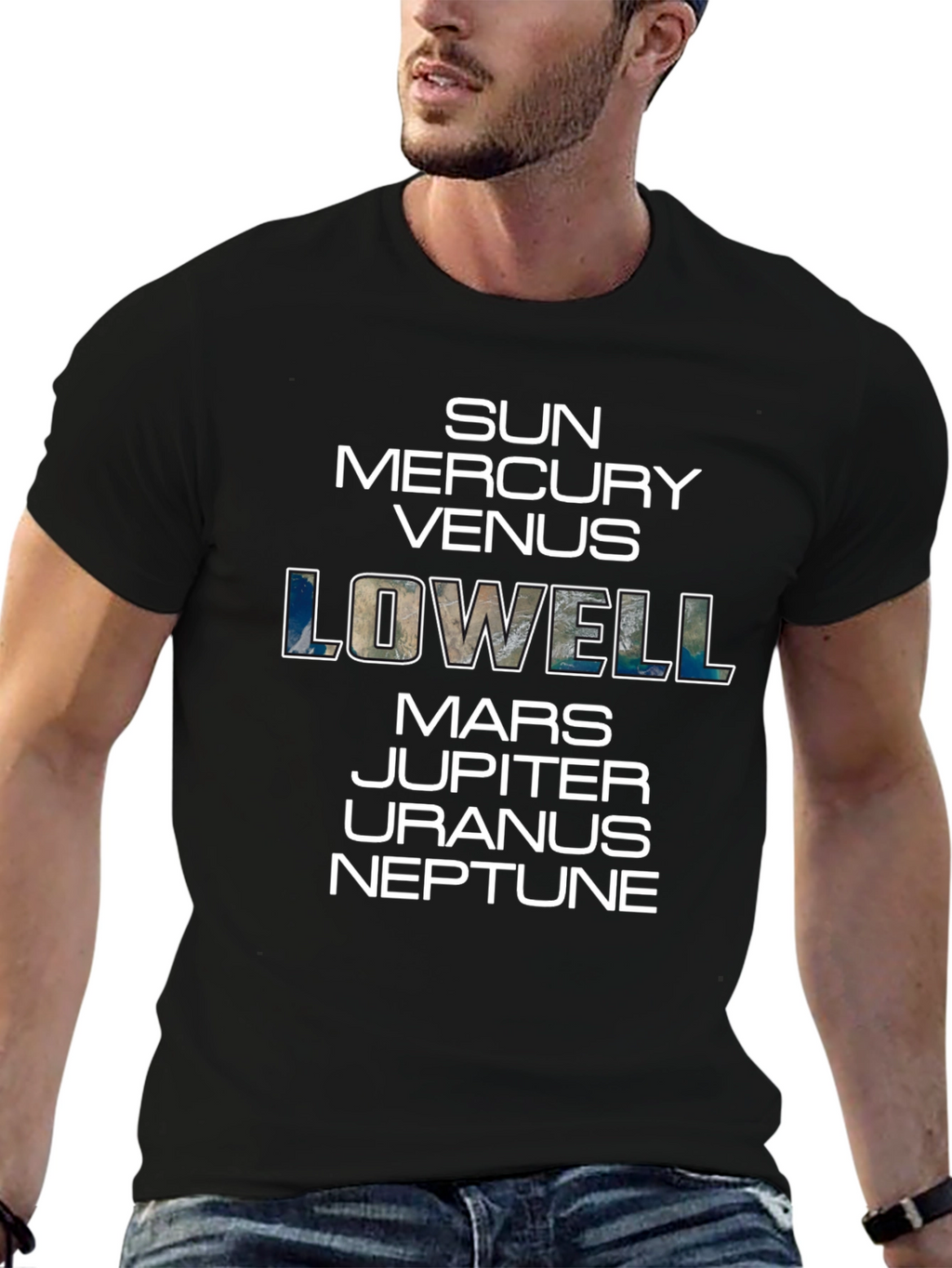 Planets T-Shirt Sun Mercury Venus Lowell Mars