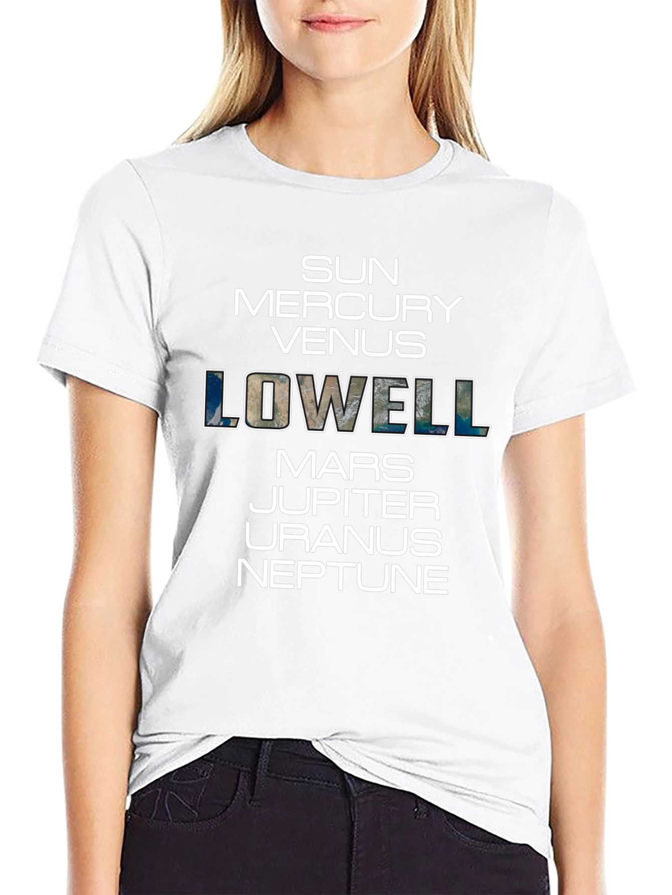 Planets T-Shirt Sun Mercury Venus Lowell Mars
