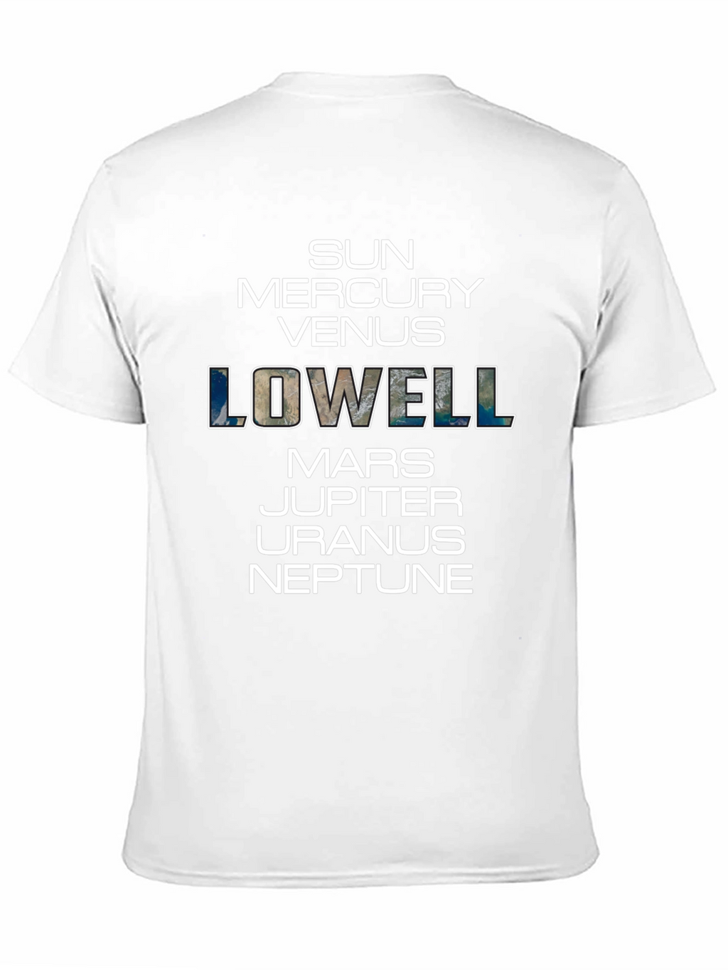Planets T-Shirt Sun Mercury Venus Lowell Mars