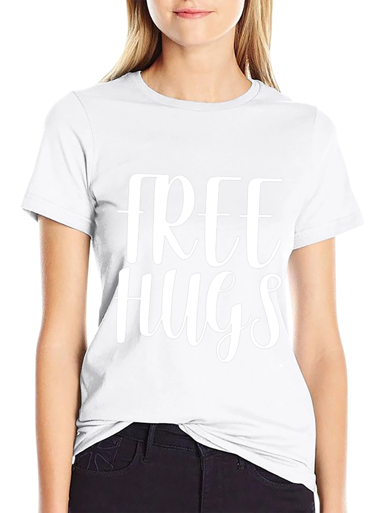 Free Hugs Graphic T-Shirt - Unisex Soft Cotton Tee