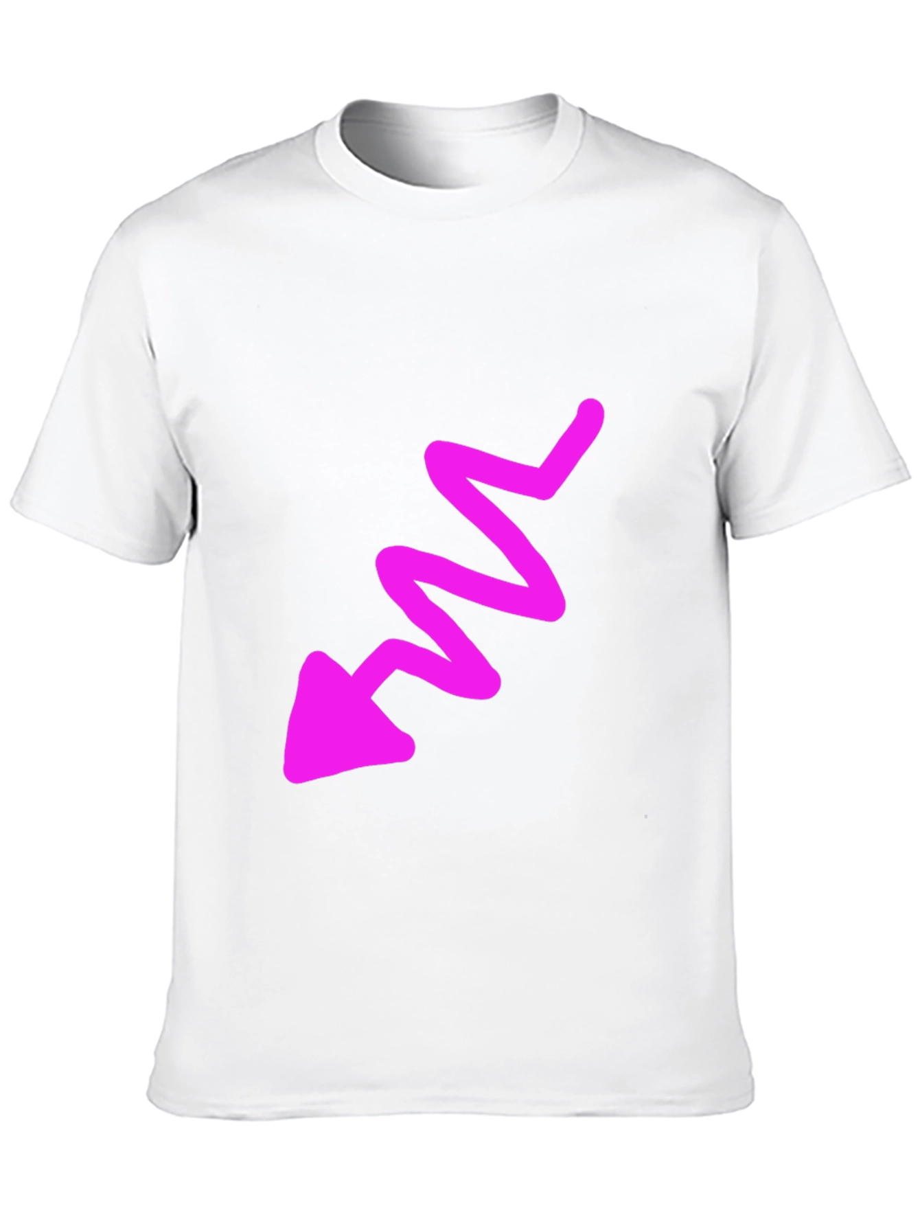 Funky Arrow Graphic Tee - Mens Black T-Shirt