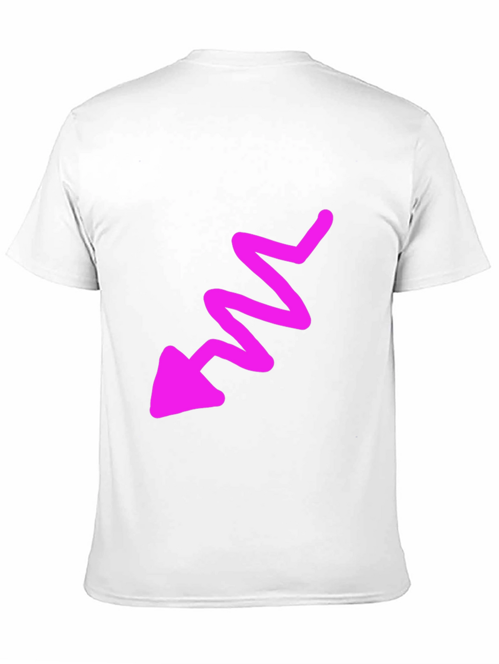 Funky Arrow Graphic Tee - Mens Black T-Shirt