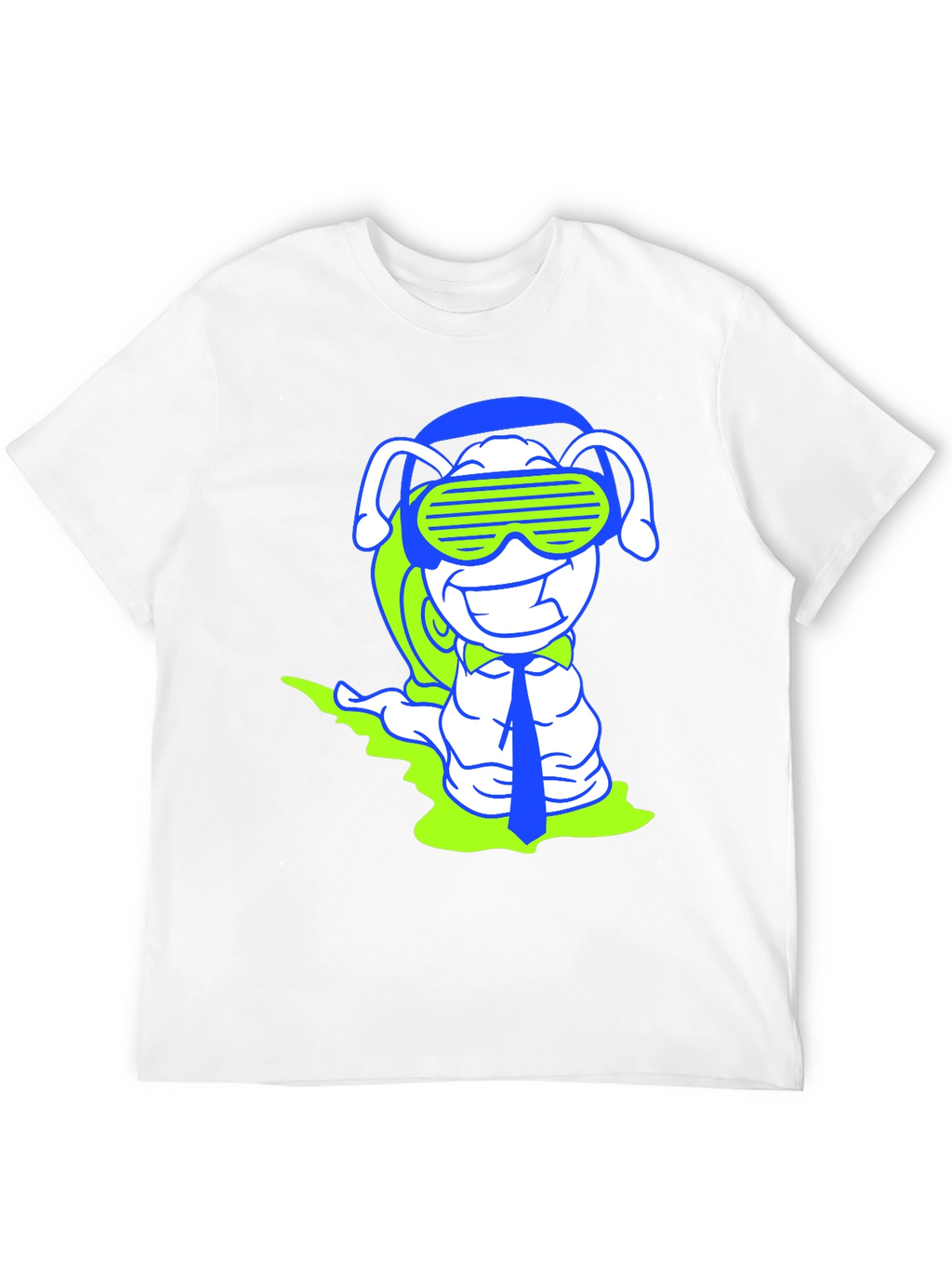 DJ Snail Graphic Tee - Black Cotton T-Shirt
