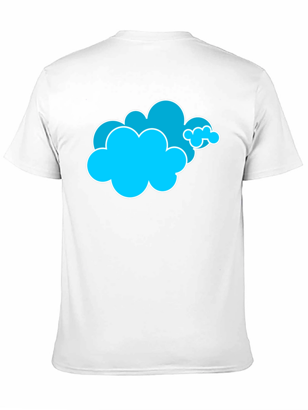 Cloud Graphic T-Shirt - Black Cotton Tee