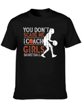 Girls Basketball Coach T-Shirt