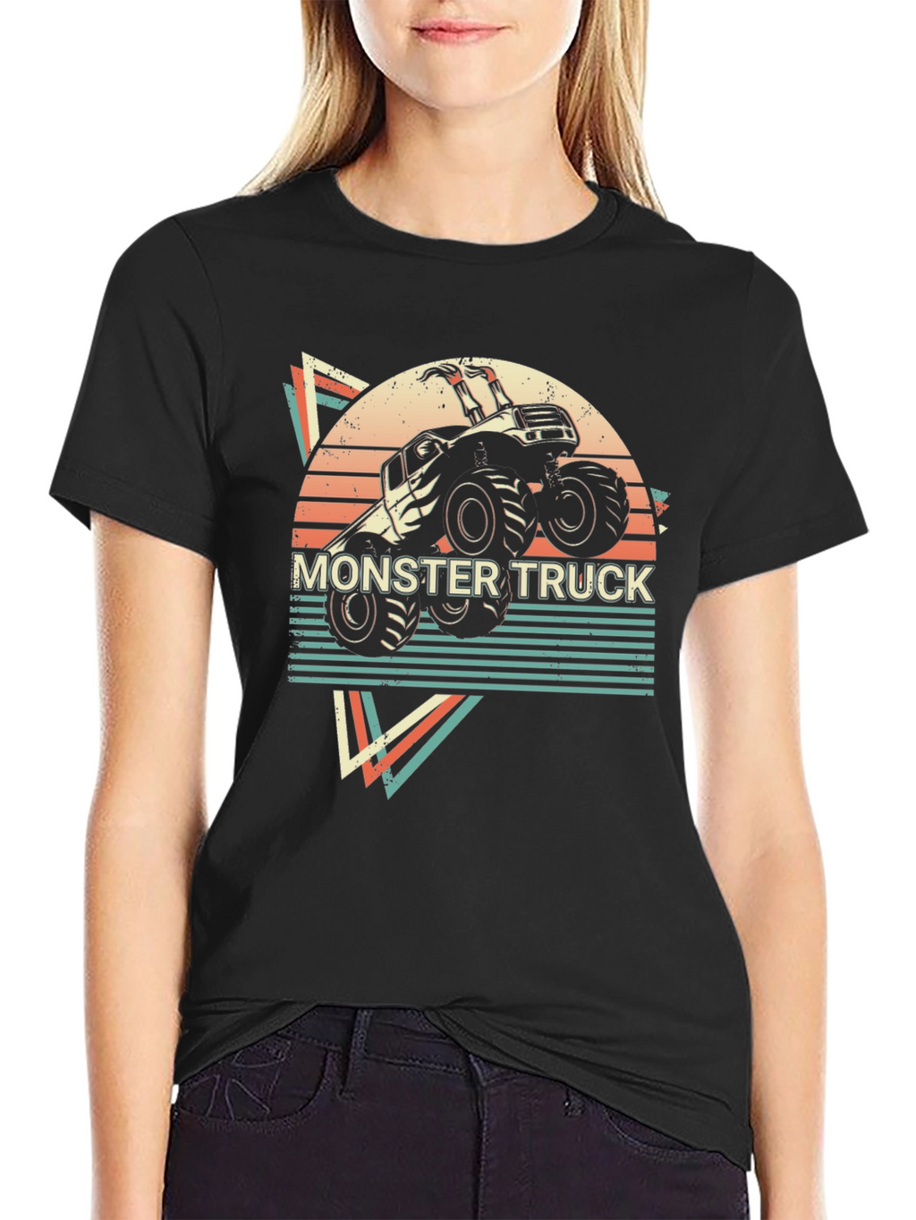 Retro Monster Truck Graphic Tee