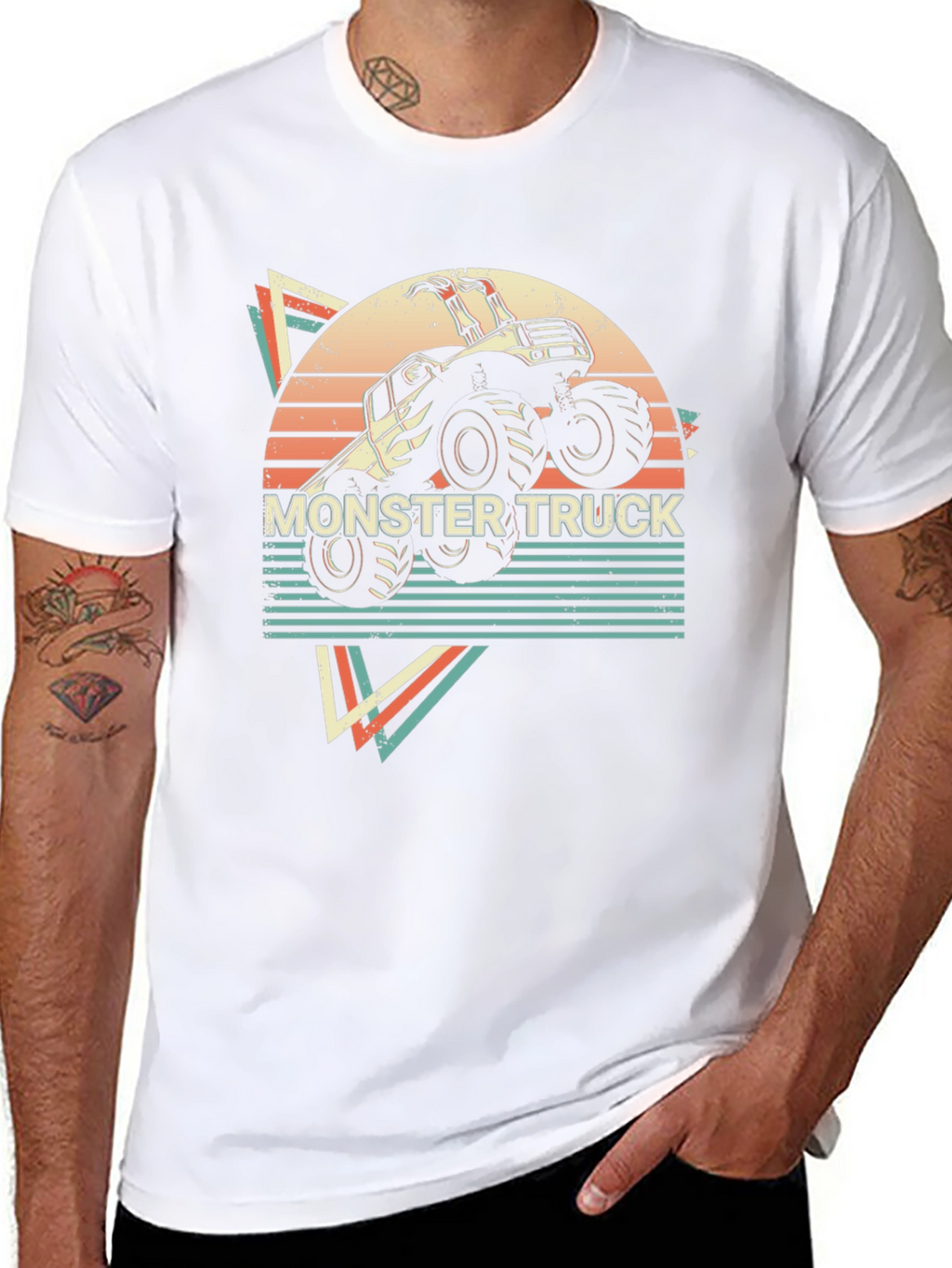 Retro Monster Truck Graphic Tee