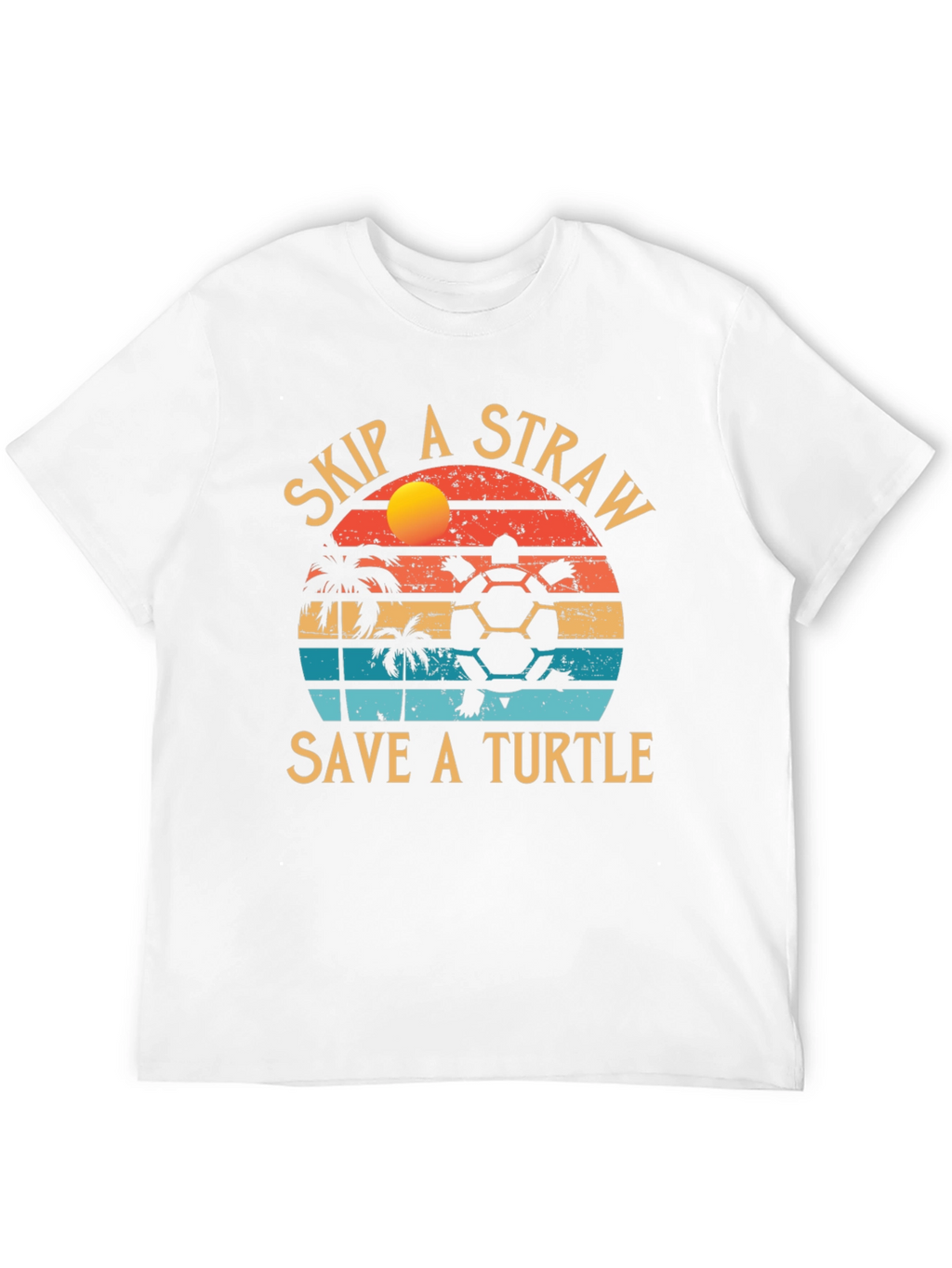 Skip A Straw Save A Turtle T-Shirt