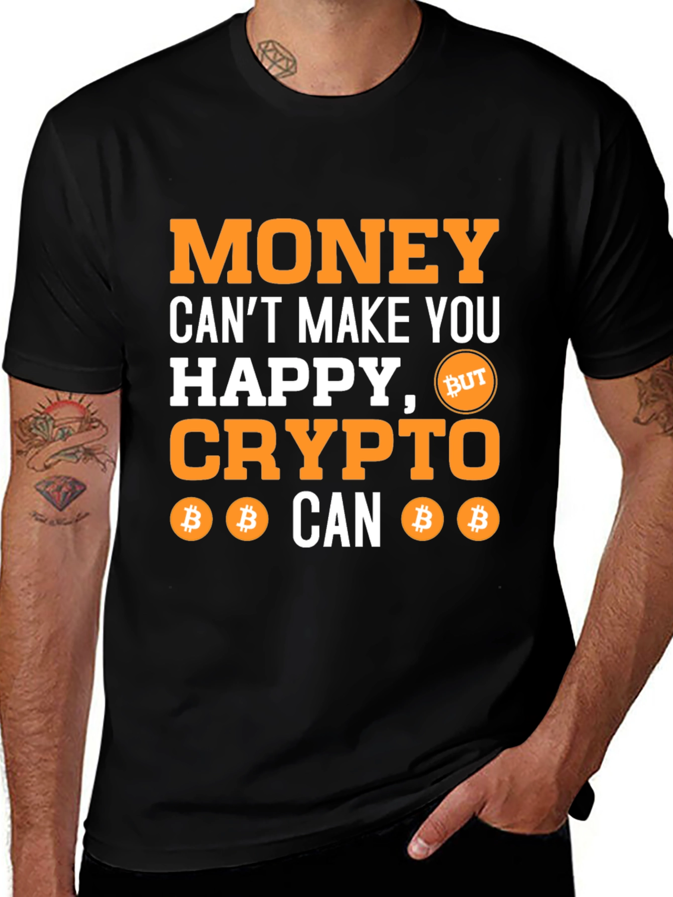 Crypto Makes You Happy T-Shirt