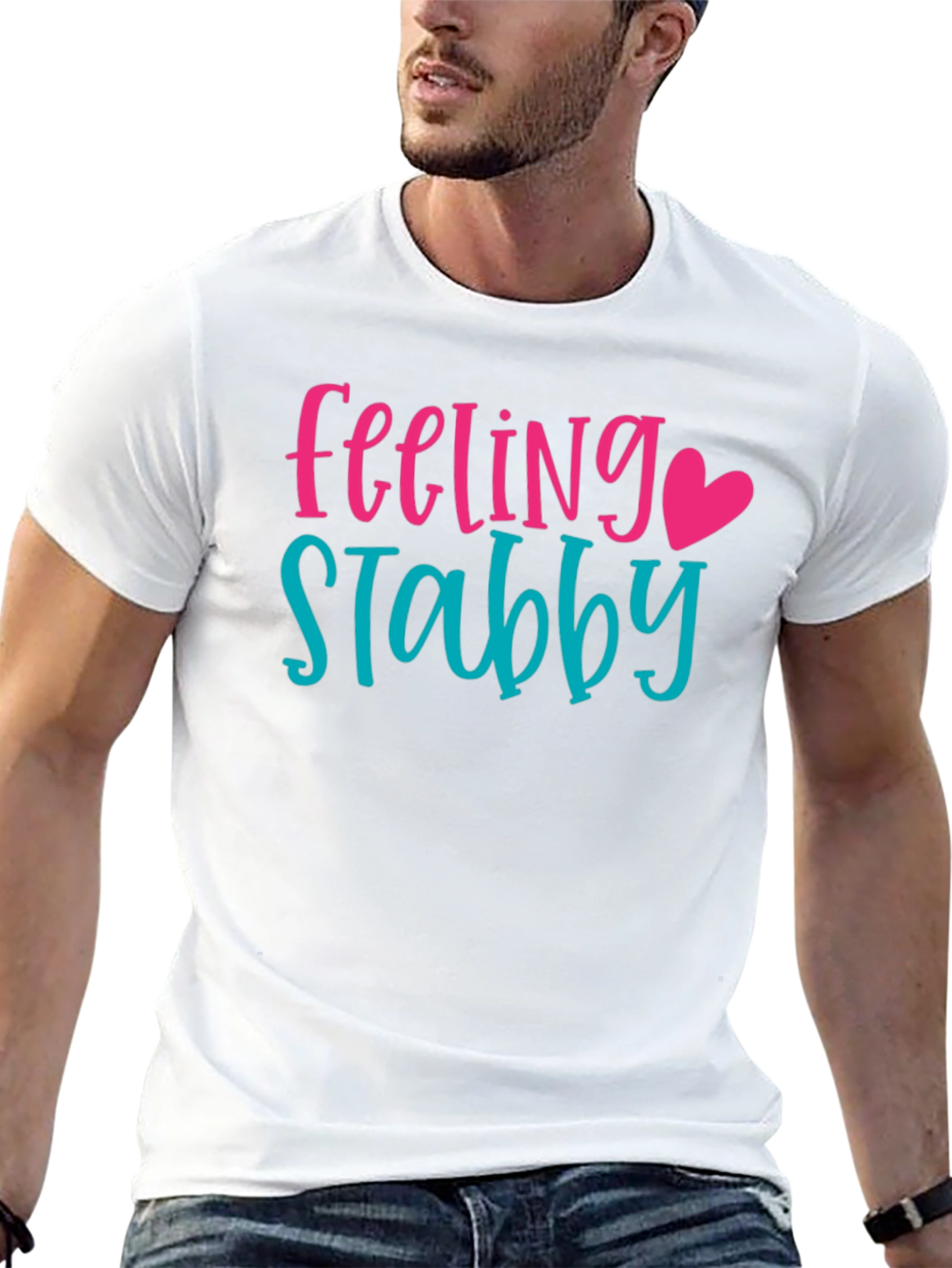 Feeling Stabby T-Shirt - Sarcastic Graphic Tee