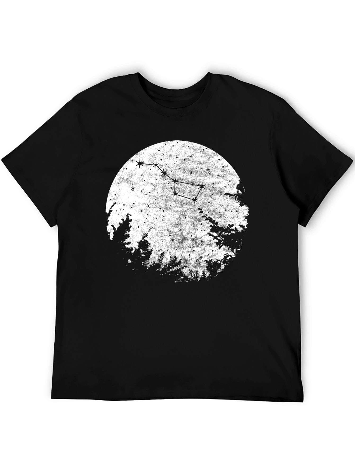 Constellation Graphic T-Shirt - Black