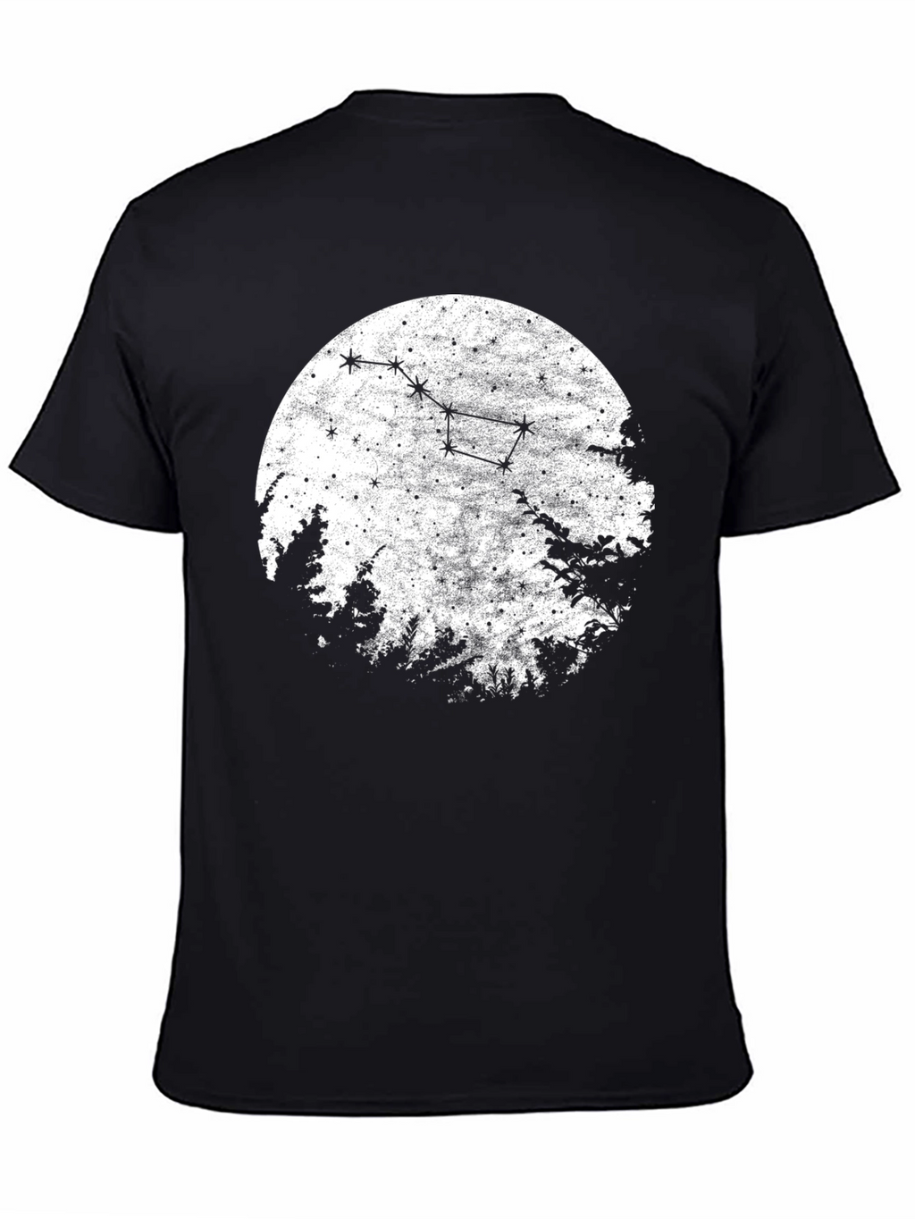 Constellation Graphic T-Shirt - Black