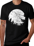 Constellation Graphic T-Shirt - Black