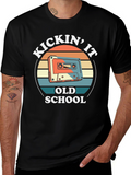 Kickin It Old School Graphic Tee