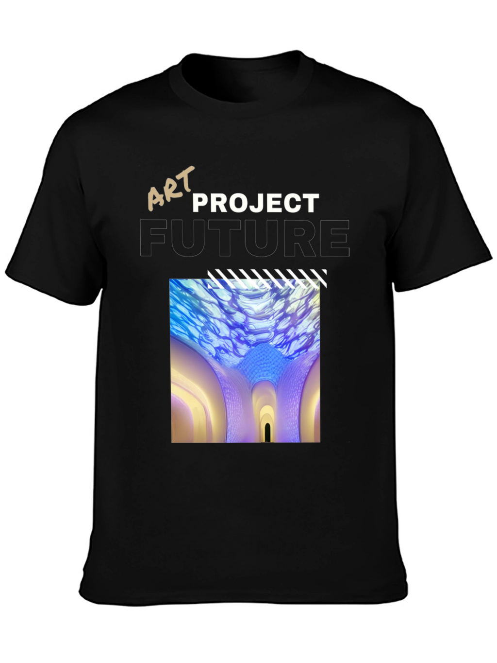 Art Project Future Black Graphic Tee